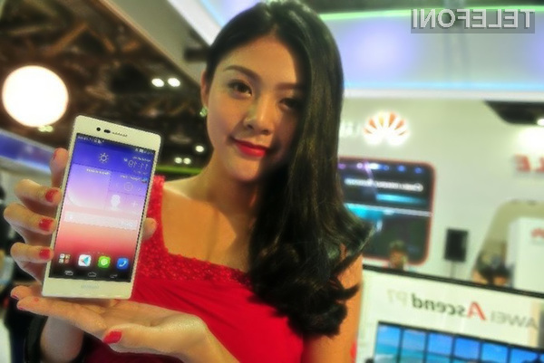 Povpraševanje po pametnem mobilnem telefonu Huawei Ascend P7 še vedno narašča z vrtoglavo hitrostjo!