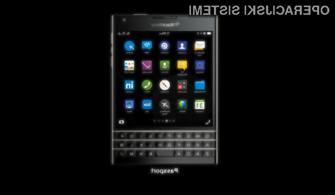 Kvadratni pametni mobilni telefon BlackBerry Passport ima vsaj po mnenju poznavalcev precej majhne možnosti za uspeh!