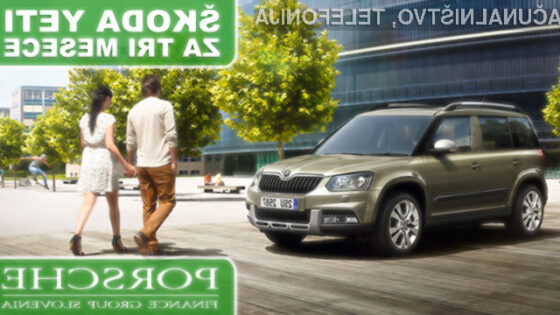 Bi se tudi ti peljal z novo Škodo Yeti?