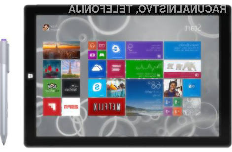 Microsoft verjame, da je njegov tablični računalnik Surface 3 vsaj za razred boljši od Applovega MacBooka Air.