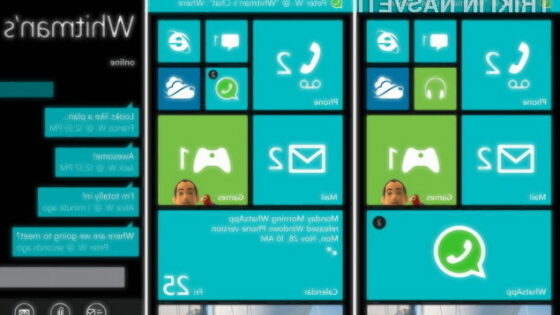 Aplikacija WhatsApp Messenger je bila ostranjena zaradi težav z združljivostjo z mobilnim operacijskim sistemom Windows Phone 8.1