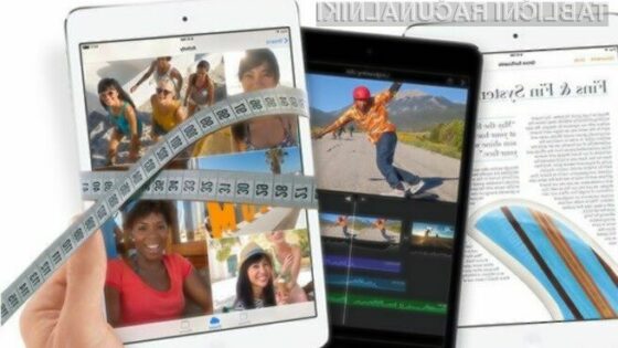 Apple naj bi v letošnjem letu ponudil v prodajo tako miniaturno tablico iPad Mini Air kot gigantsko iPad Pro.