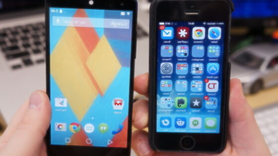 Android L Vs. iOS 8