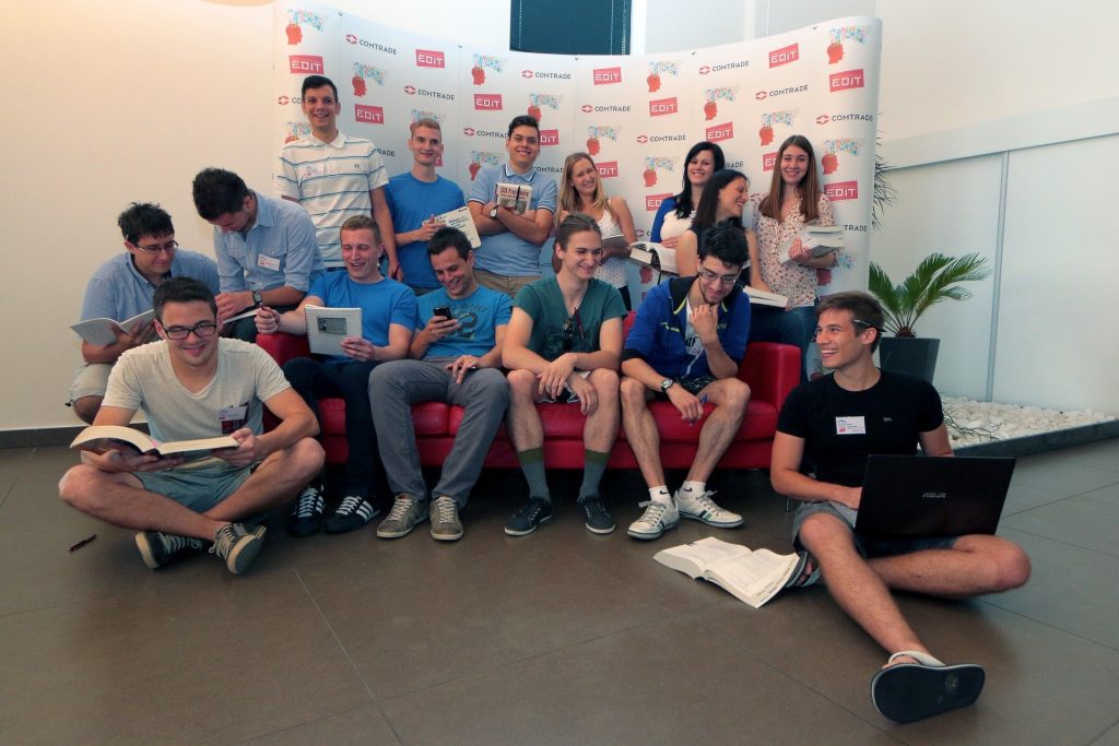 Udeleženci letošnje poletne šole EdIT v Ljubljani.