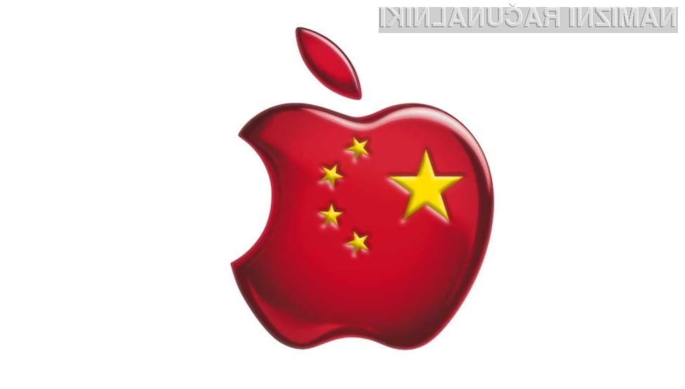 Nemilost kitajskih oblasti je doletela tudi podjetje Apple!