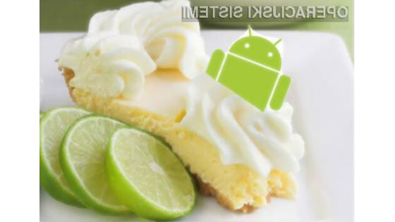 Google naj bi novi mobilni operacijski sistem Android poimenoval z oznako Lemon Meringue Pie.