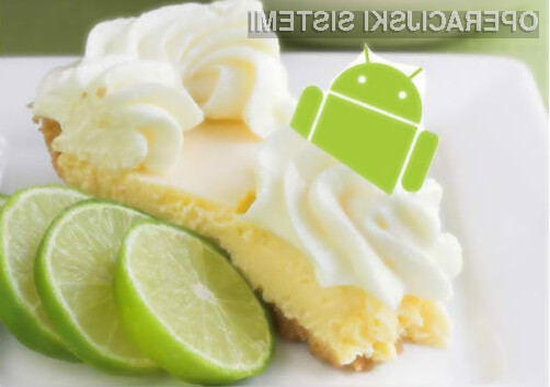 Google naj bi novi mobilni operacijski sistem Android poimenoval z oznako Lemon Meringue Pie.