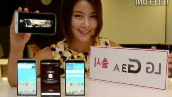Pametni mobilni telefon LG G3 A je trenutno žal naprodaj le v Južni Koreji.