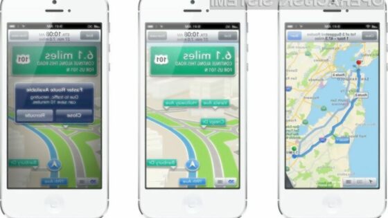 Inovativni navigacijski sistem podjetja Apple naj bi precej pohitril navigacijo po neznanih krajih