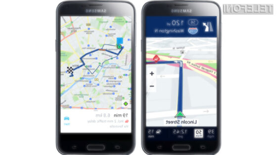 Pametni mobilni telefoni Samsung Galaxy bodo kmalu bogatejši za Nokijin navigacijski sistem HERE.