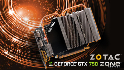 ZOTAC stišal svojo izjemno zmogljivo grafično kartico GeForce GTX 750