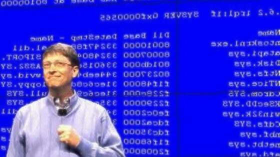 Sporočilo, ki je spremljalo legendarni modri zaslon smrti do operacijskega sistema Windows 8, je »spesnil«  Steve Ballmer.