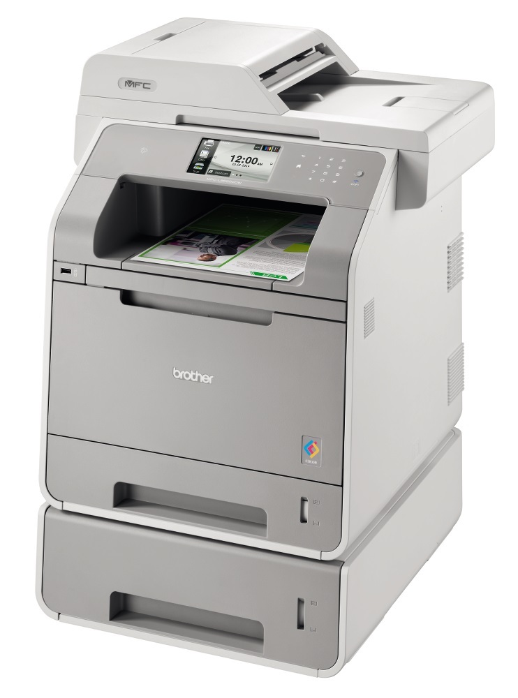 BArvni laserski tiskalnik Brother MFC-L9550CDWT z dupleksom, Wi-Fi in dodatnim pladnjem