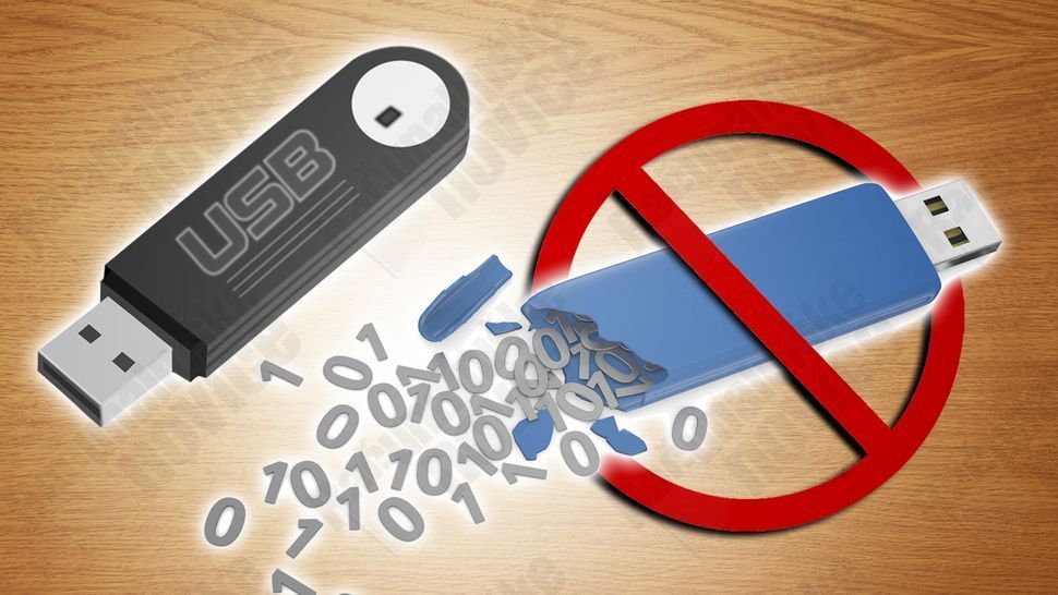 Varen prenos podatkov s ključki USB