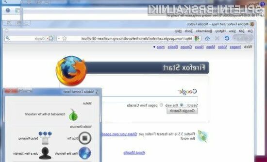 Mozilla resno razmišlja o možnosti vgradnje anonimizacijskega sistema neposredno v spletni brskalnik Firefox.