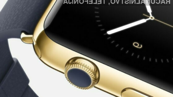 Za zlato pametno ročno uro Apple Watch naj bi bilo v Evropi potrebno odšteti celo pet tisoč evrov!