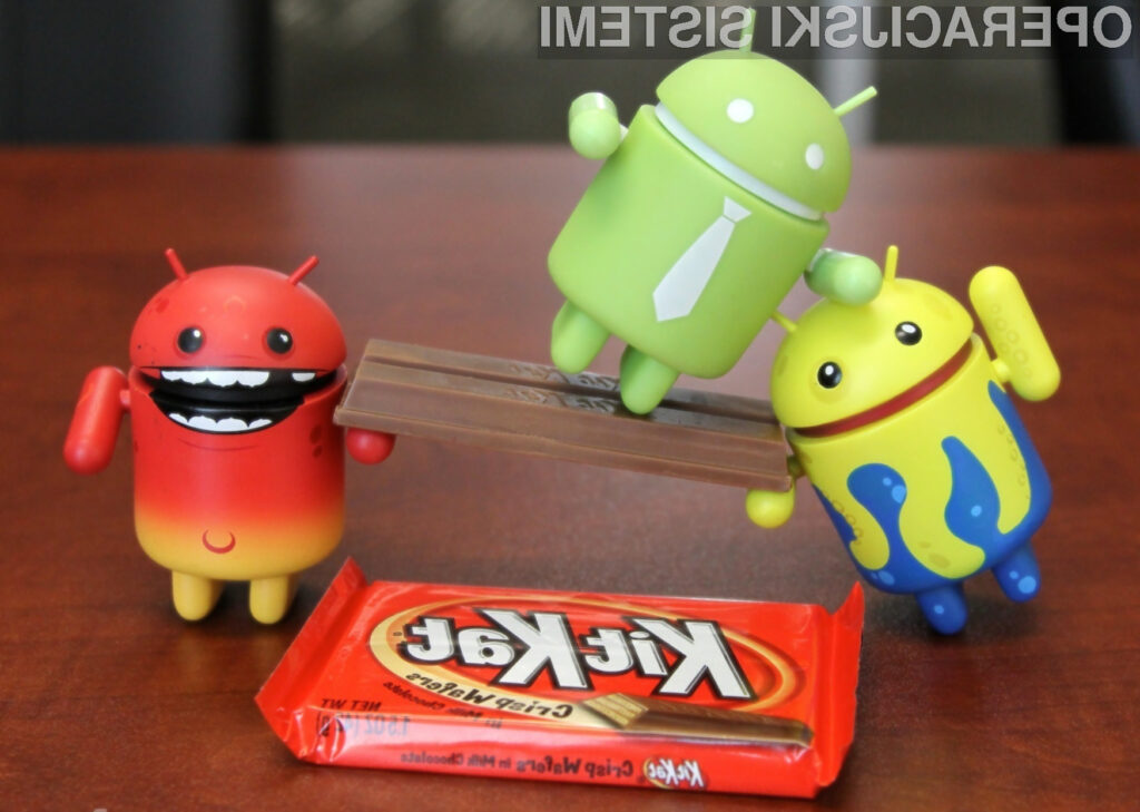 Mobilni operacijski sistem Android 4.4 KitKat od oktobra 2013 počasi a vztrajno pridobiva tržni delež!
