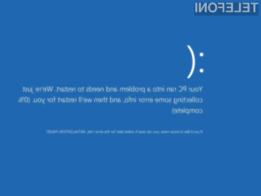Microsoft je s prenovo Windowsa 10 odpravil težave povezane z modrim zaslonom!