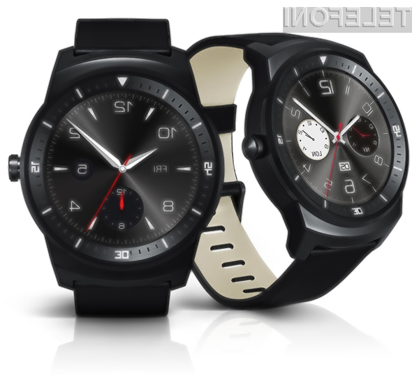 Pametna ročna ura LG G Watch R navdušuje tako po strojni kot oblikovni plati.