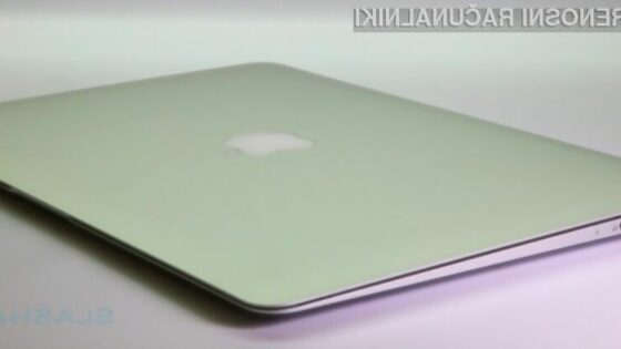 Novi Applov prenosnik MacBook Air naj bi bil na račun pasivnega hladilnega sistema pri delovanju povsem neslišen!