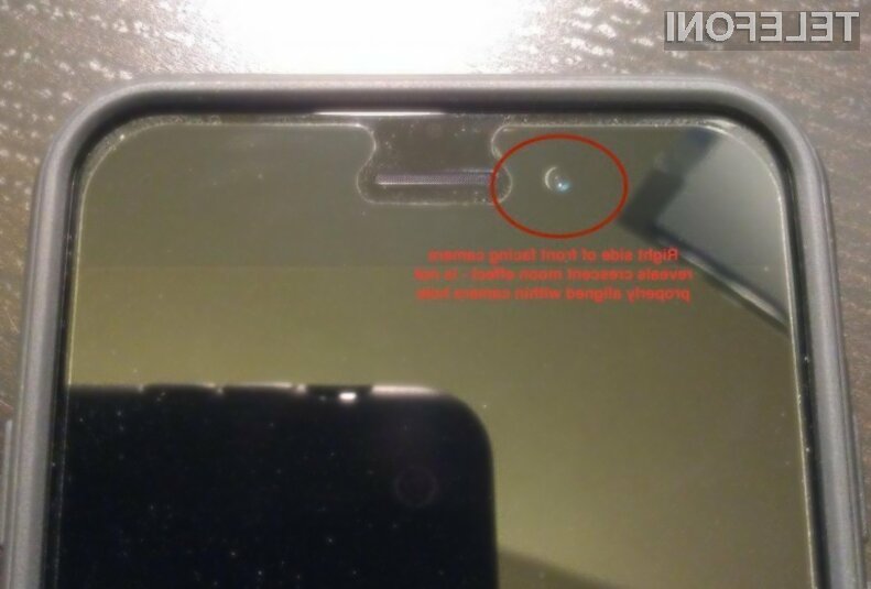 Nekakovostno postavljena spletna kamera je marsikaterega kupca mobilnika iPhone 6 spravila v slabo voljo!