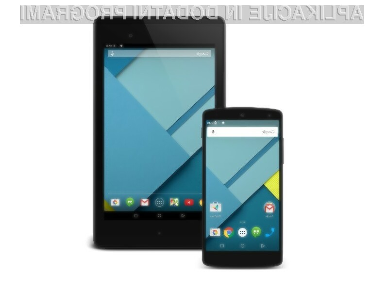 Programski hrošč v Androidu 5.0.1 Lollipop ogroža stabilnost delovanja Googlovih pametnih mobilnih telefonov in tabličnih računalnikov družine Nexus