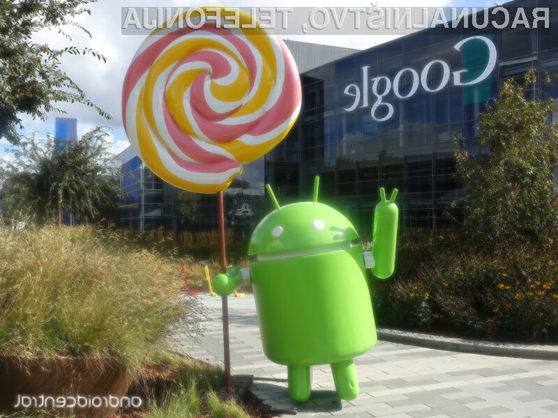 Android 5.0 Lollipop je trenutno nameščen na manj kot 0,1 odstotkov pametnih mobilnih telefonov in tabličnih računalnikov Android.