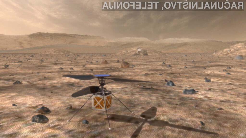 NASA z droni na Mars