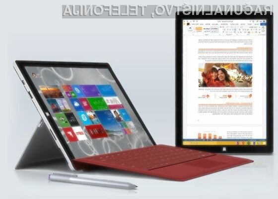 Tablični računalniki Surface z Windowsi 8.1 gredo v prodajo kot za stavo!