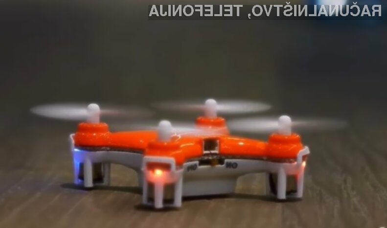 Miniaturni zrakoplov Skeye Nano Dron pri letenju ne povzroča hrupa in z njim je mogoče izvesti številne »manevre«.