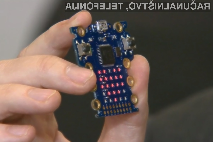 Miniaturni računalniški sistem Micro Bits je prilagojen pridobivanju znanj s področja programiranja!