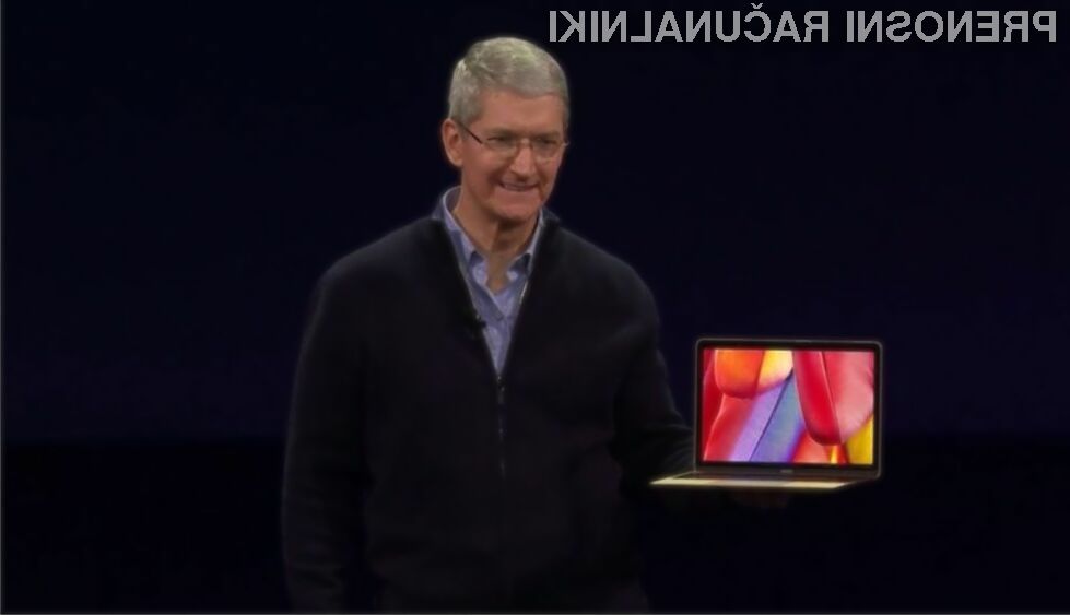 Novi Applov prenosnik MacBook Pro z 12-palčnim zaslonom je pri delovanju povsem neslišen.