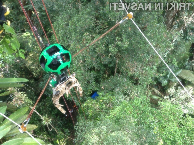 Potovanje po Amazonki je odslej mogoče kar z uporabo spletne storitve Google Street View.