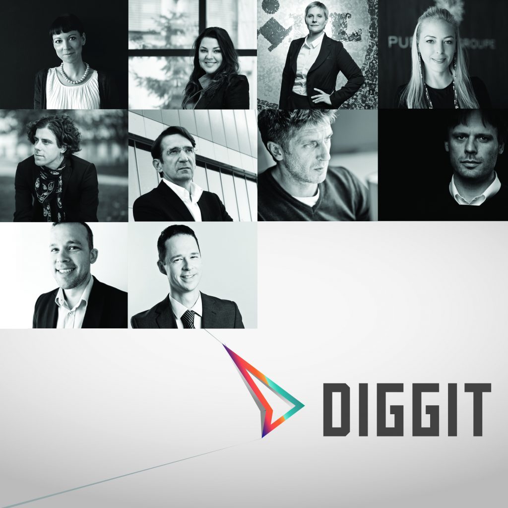 Desetčlanska žirija bo najboljše med najboljšimi prijavljenimi digitalnimi rešitvami za zlato nagrado Diggit izbirala v osemnajstih kategorijah. Dodatno bo izbrala še štiri prejemnike velike nagrade.