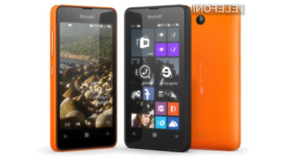 Poceni pametni mobilni telefon Microsoft Lumia 430 bo naprodaj tudi pri nas!