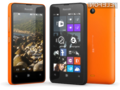 Poceni pametni mobilni telefon Microsoft Lumia 430 bo naprodaj tudi pri nas!