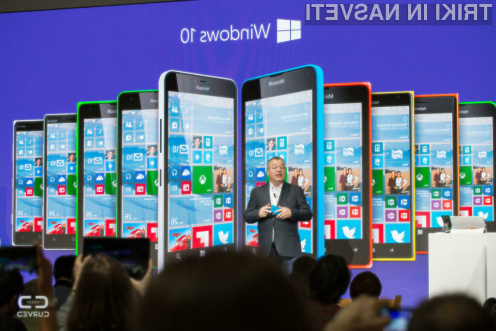 Windows 10 bo mogoče namestiti na bogato paleto mobilnikov Lumia!