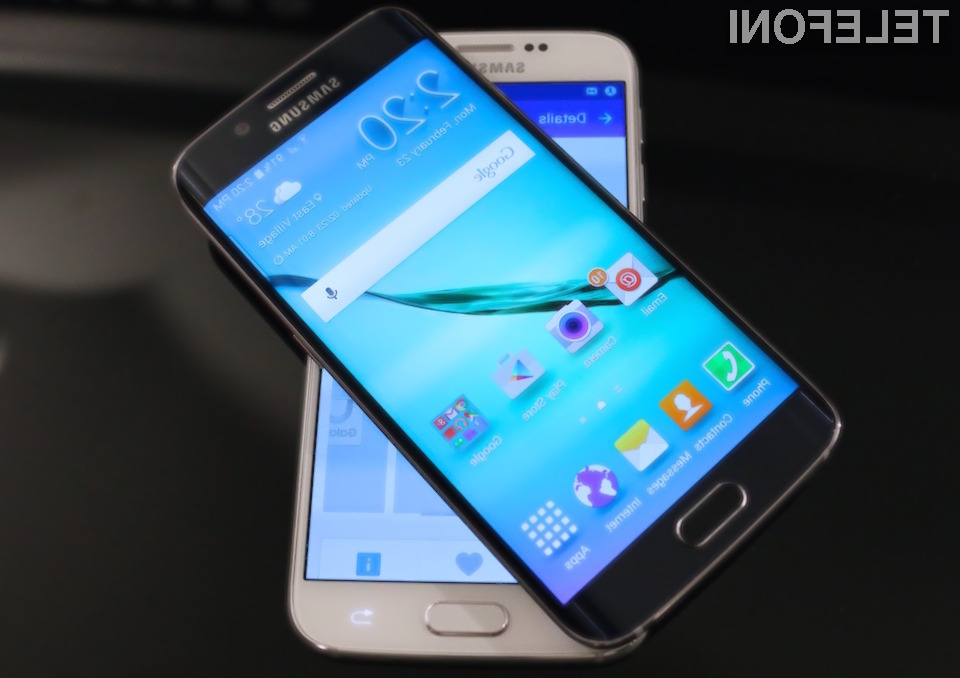 Pametna mobilna telefona Samsung Galaxy S6 in S6 Edge sta izpolnila vsa pričakovanja!