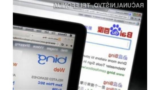 Kitajski spletni iskalnik Baidu pridobiva nove uporabnike kot za stavo.