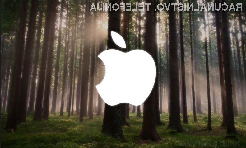 Apple bo gozdove uporabljal tudi za izdelovanje embalaže za lastne izdelke.
