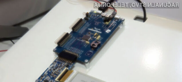 Procesor Atmel SAM L21 pri delovanju porabi zanemarljivo malo dragocene električne energije.
