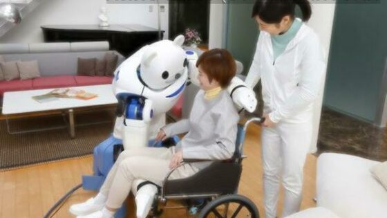 Robot Robear se več kot odlično obnese v vlogi zdravstvenega pomočnika.