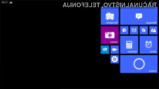 Windows 10 za tablične računalnike bo na las podoben tistemu za pametne mobilne telefone!