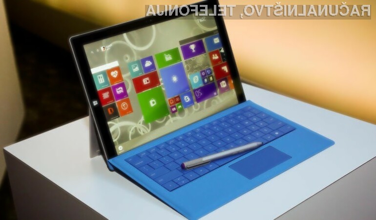Vsestransko uporabna tablica Microsoft Surface 3 lahko brez težav prevzame vlogo kompaktnega osebnega računalnika.