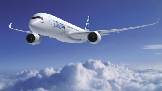 Letala Airbus A350 XWB so opremljena s kar 1.000 deli, natisnjenimi s tridimenzionalnim tiskalnikom.