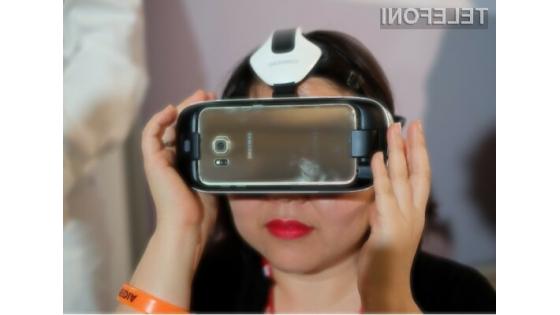 Večpredstavnostni zasebni zaslon Samsung Gear VR je takoj požel veliko uspeha!