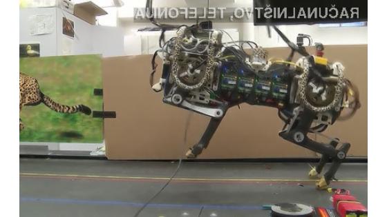 Robot Cheetah lahko sedaj še preskakuje ovire!