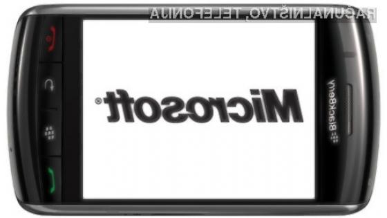 Z nakupom podjetja BlackBerry naj bi zdaleč najbolj pridobilo podjetje Microsoft!