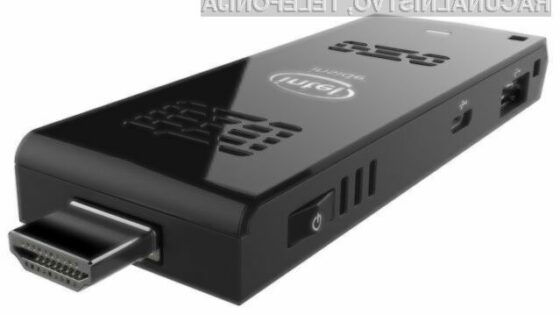 Novi Intelov računalniški sistem velikosti ključa Compute Stick bo kljub kompaktni obliki izjemno zmogljiva naprava.