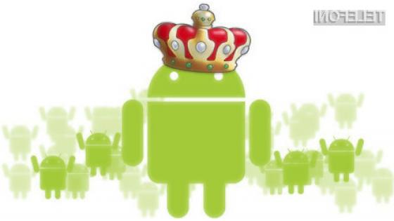 Android vodi v deležu mobilnih sistemov, Apple pa po številu prodanih mobilnikov.